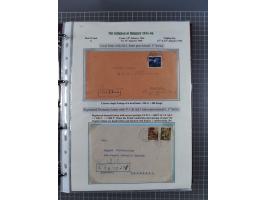 HYPERINFLATION: 1945/46, magnificent award-winning exhibit collection consisting of ca. 165 covers and parcel cards, showing 
