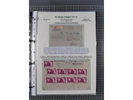 HYPERINFLATION: 1945/46, magnificent award-winning exhibit collection consisting of ca. 165 covers and parcel cards, showing 