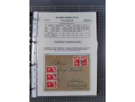 HYPERINFLATION: 1945/46, magnificent award-winning exhibit collection consisting of ca. 165 covers and parcel cards, showing 