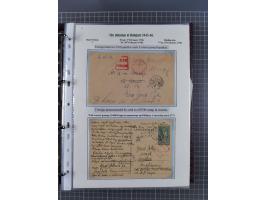 HYPERINFLATION: 1945/46, magnificent award-winning exhibit collection consisting of ca. 165 covers and parcel cards, showing 