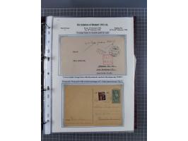 HYPERINFLATION: 1945/46, magnificent award-winning exhibit collection consisting of ca. 165 covers and parcel cards, showing 