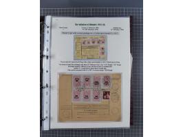 HYPERINFLATION: 1945/46, magnificent award-winning exhibit collection consisting of ca. 165 covers and parcel cards, showing 