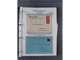 HYPERINFLATION: 1945/46, magnificent award-winning exhibit collection consisting of ca. 165 covers and parcel cards, showing 