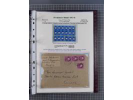 HYPERINFLATION: 1945/46, magnificent award-winning exhibit collection consisting of ca. 165 covers and parcel cards, showing 