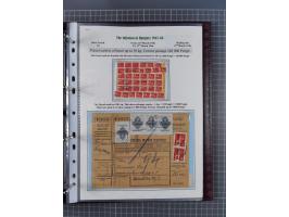 HYPERINFLATION: 1945/46, magnificent award-winning exhibit collection consisting of ca. 165 covers and parcel cards, showing 