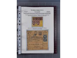 HYPERINFLATION: 1945/46, magnificent award-winning exhibit collection consisting of ca. 165 covers and parcel cards, showing 