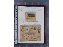 HYPERINFLATION: 1945/46, magnificent award-winning exhibit collection consisting of ca. 165 covers and parcel cards, showing 