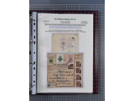 HYPERINFLATION: 1945/46, magnificent award-winning exhibit collection consisting of ca. 165 covers and parcel cards, showing 