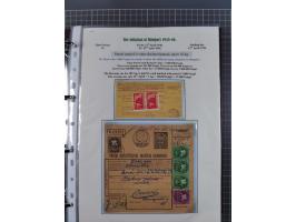 HYPERINFLATION: 1945/46, magnificent award-winning exhibit collection consisting of ca. 165 covers and parcel cards, showing 