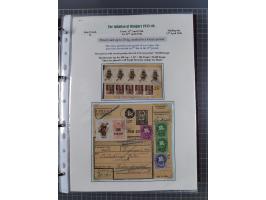 HYPERINFLATION: 1945/46, magnificent award-winning exhibit collection consisting of ca. 165 covers and parcel cards, showing 