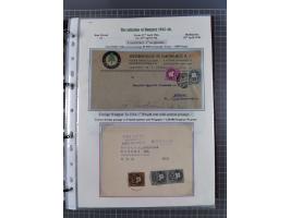 HYPERINFLATION: 1945/46, magnificent award-winning exhibit collection consisting of ca. 165 covers and parcel cards, showing 