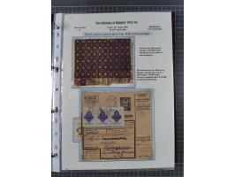 HYPERINFLATION: 1945/46, magnificent award-winning exhibit collection consisting of ca. 165 covers and parcel cards, showing 