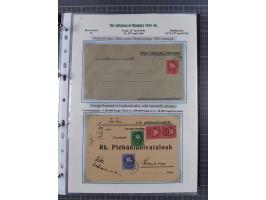 HYPERINFLATION: 1945/46, magnificent award-winning exhibit collection consisting of ca. 165 covers and parcel cards, showing 