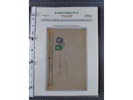 HYPERINFLATION: 1945/46, magnificent award-winning exhibit collection consisting of ca. 165 covers and parcel cards, showing 