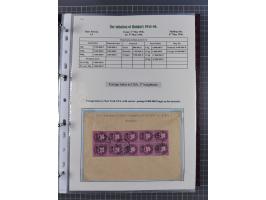 HYPERINFLATION: 1945/46, magnificent award-winning exhibit collection consisting of ca. 165 covers and parcel cards, showing 