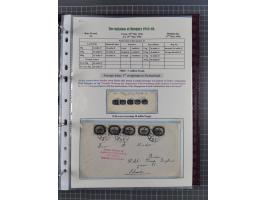 HYPERINFLATION: 1945/46, magnificent award-winning exhibit collection consisting of ca. 165 covers and parcel cards, showing 