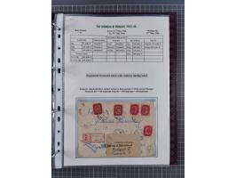 HYPERINFLATION: 1945/46, magnificent award-winning exhibit collection consisting of ca. 165 covers and parcel cards, showing 