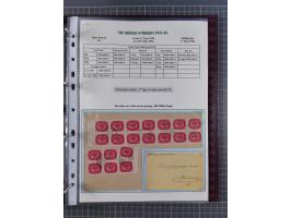 HYPERINFLATION: 1945/46, magnificent award-winning exhibit collection consisting of ca. 165 covers and parcel cards, showing 