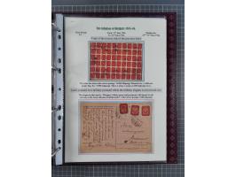 HYPERINFLATION: 1945/46, magnificent award-winning exhibit collection consisting of ca. 165 covers and parcel cards, showing 