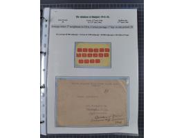 HYPERINFLATION: 1945/46, magnificent award-winning exhibit collection consisting of ca. 165 covers and parcel cards, showing 
