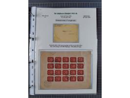 HYPERINFLATION: 1945/46, magnificent award-winning exhibit collection consisting of ca. 165 covers and parcel cards, showing 