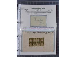 HYPERINFLATION: 1945/46, magnificent award-winning exhibit collection consisting of ca. 165 covers and parcel cards, showing 