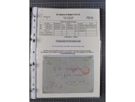 HYPERINFLATION: 1945/46, magnificent award-winning exhibit collection consisting of ca. 165 covers and parcel cards, showing 