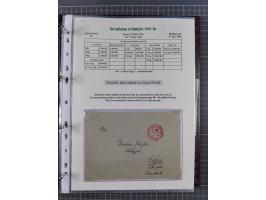 HYPERINFLATION: 1945/46, magnificent award-winning exhibit collection consisting of ca. 165 covers and parcel cards, showing 