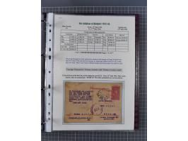 HYPERINFLATION: 1945/46, magnificent award-winning exhibit collection consisting of ca. 165 covers and parcel cards, showing 