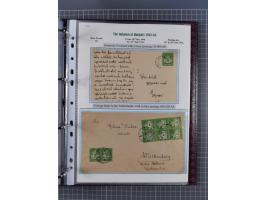 HYPERINFLATION: 1945/46, magnificent award-winning exhibit collection consisting of ca. 165 covers and parcel cards, showing 