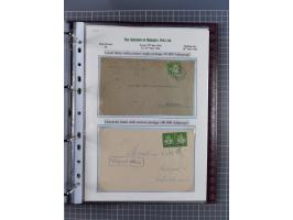 HYPERINFLATION: 1945/46, magnificent award-winning exhibit collection consisting of ca. 165 covers and parcel cards, showing 