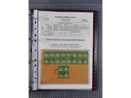 HYPERINFLATION: 1945/46, magnificent award-winning exhibit collection consisting of ca. 165 covers and parcel cards, showing 