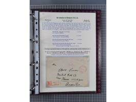 HYPERINFLATION: 1945/46, magnificent award-winning exhibit collection consisting of ca. 165 covers and parcel cards, showing 