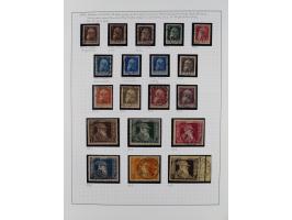 1849/1920, gestempelte Sammlung mit vielen signierten Werten, dabei u.a. Mi.1Ia (Stempel nicht prüfbar, Befund Brettl), 1IIa 