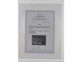 1849/1920, gestempelte Sammlung mit vielen signierten Werten, dabei u.a. Mi.1Ia (Stempel nicht prüfbar, Befund Brettl), 1IIa 