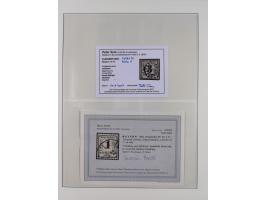 1849/1920, gestempelte Sammlung mit vielen signierten Werten, dabei u.a. Mi.1Ia (Stempel nicht prüfbar, Befund Brettl), 1IIa 