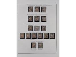 1849/1920, gestempelte Sammlung mit vielen signierten Werten, dabei u.a. Mi.1Ia (Stempel nicht prüfbar, Befund Brettl), 1IIa 