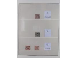 1852/65, gestempelte Sammlung mit vielen signierten Werten, dabei u.a. Mi. 1-3, 4, 5, 11 Briefe, dabei eine Farbfrankatur, et