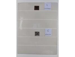 1852/65, gestempelte Sammlung mit vielen signierten Werten, dabei u.a. Mi. 1-3, 4, 5, 11 Briefe, dabei eine Farbfrankatur, et