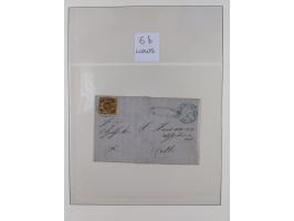 1852/65, gestempelte Sammlung mit vielen signierten Werten, dabei u.a. Mi. 1-3, 4, 5, 11 Briefe, dabei eine Farbfrankatur, et