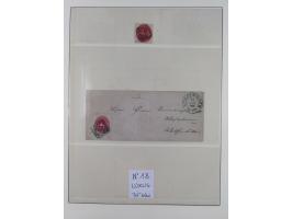 1852/65, gestempelte Sammlung mit vielen signierten Werten, dabei u.a. Mi. 1-3, 4, 5, 11 Briefe, dabei eine Farbfrankatur, et