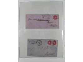 1850/67, gestempelte Sammlung mit 17 Briefen&nbsp;