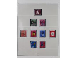 1945/90, ungebrauchte und postfrische Sammlung, oftmals komplett, dabei Bund/Berlin und DDR, DDR mit guten Dienstmarken inkl.