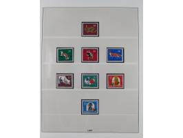 1945/90, ungebrauchte und postfrische Sammlung, oftmals komplett, dabei Bund/Berlin und DDR, DDR mit guten Dienstmarken inkl.