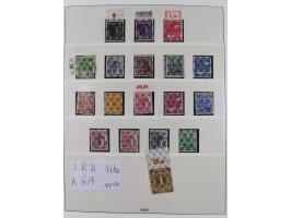 1945/90, ungebrauchte und postfrische Sammlung, oftmals komplett, dabei Bund/Berlin und DDR, DDR mit guten Dienstmarken inkl.