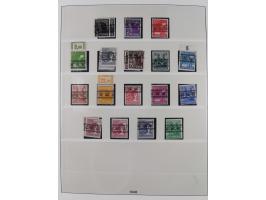 1945/90, ungebrauchte und postfrische Sammlung, oftmals komplett, dabei Bund/Berlin und DDR, DDR mit guten Dienstmarken inkl.