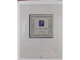 1945/90, ungebrauchte und postfrische Sammlung, oftmals komplett, dabei Bund/Berlin und DDR, DDR mit guten Dienstmarken inkl.