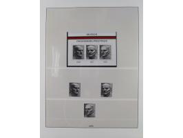 1945/90, ungebrauchte und postfrische Sammlung, oftmals komplett, dabei Bund/Berlin und DDR, DDR mit guten Dienstmarken inkl.