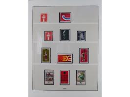 1945/90, ungebrauchte und postfrische Sammlung, oftmals komplett, dabei Bund/Berlin und DDR, DDR mit guten Dienstmarken inkl.