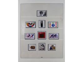 1945/90, ungebrauchte und postfrische Sammlung, oftmals komplett, dabei Bund/Berlin und DDR, DDR mit guten Dienstmarken inkl.